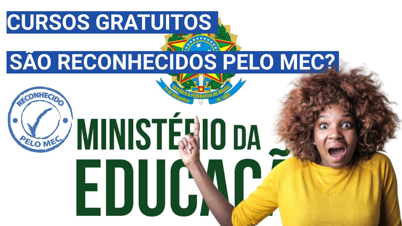 cursos online gratuitos com certificado reconhecido pelo MEC